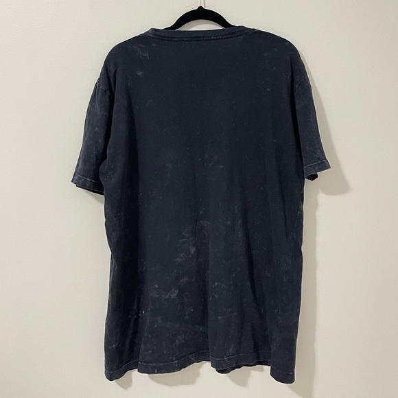 Disney Nightmare Before Christmas - Jack Graphic Tee Black Acid Wash Shirt Sz M - Picture 3 of 5